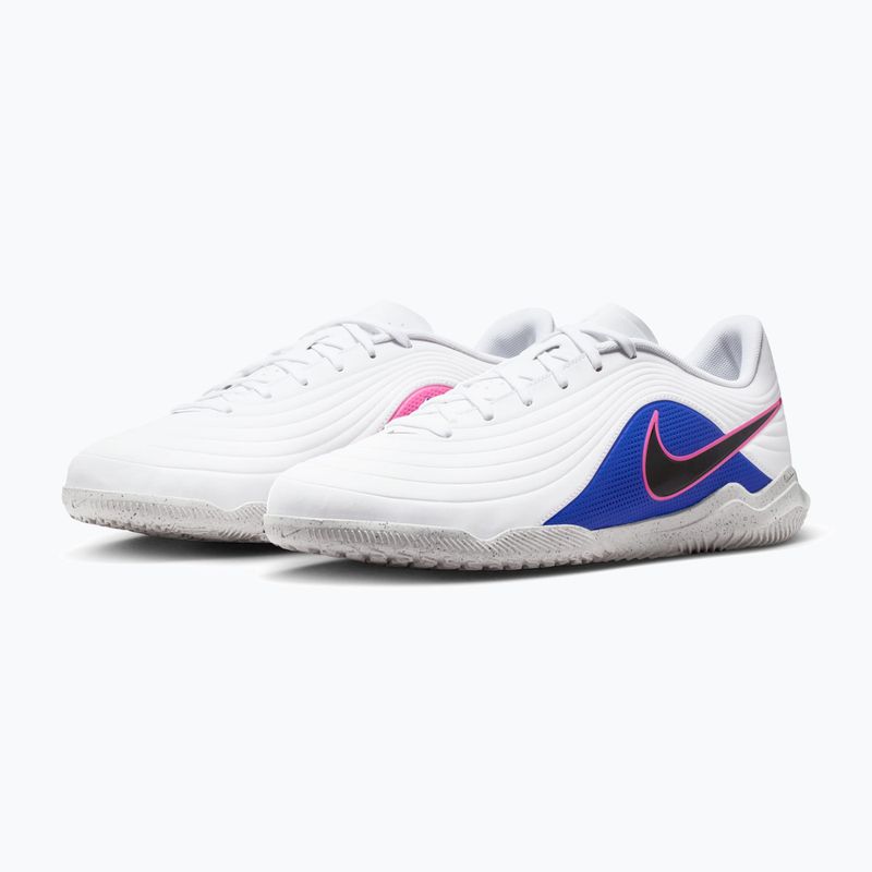 Férfi focicipők Nike Tiempo Maestro Club IC white/racer blue/pink blast/black 10