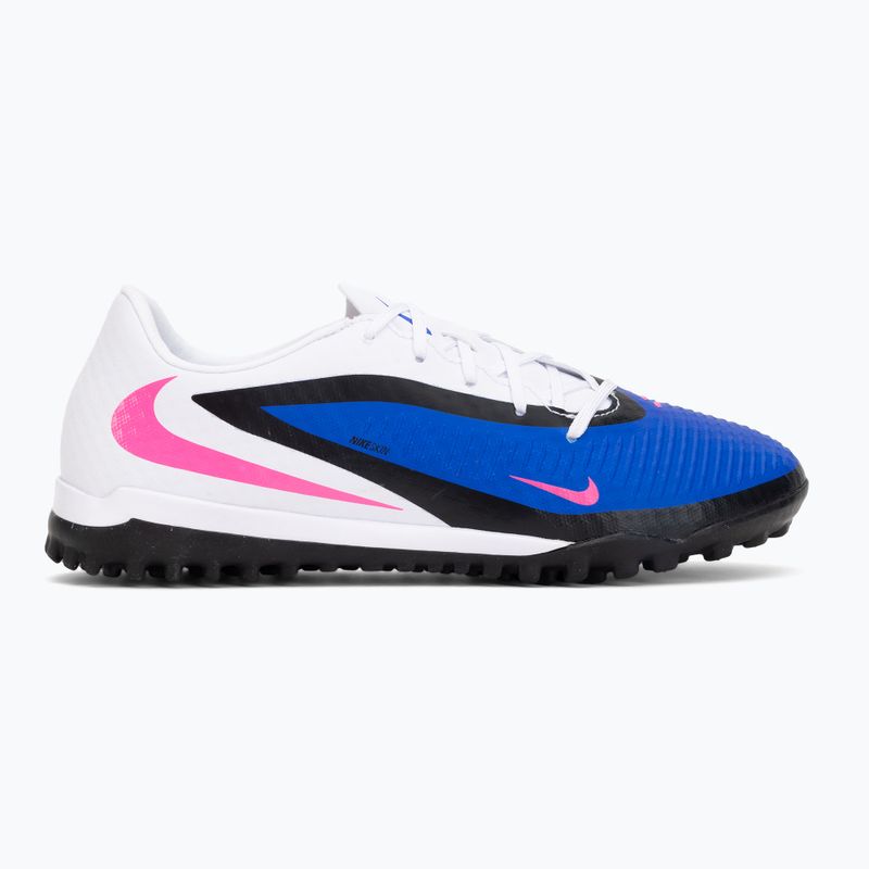 Férfi focicipő Nike Phantom 6 Low Academy TF racer blue/white/pink blast 2