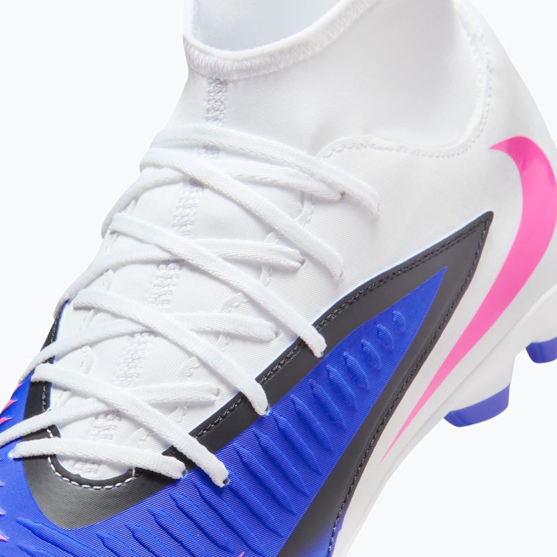 Férfi focicipő Nike Phantom 6 High Club FG/MG racer blue/white/pink blast 8