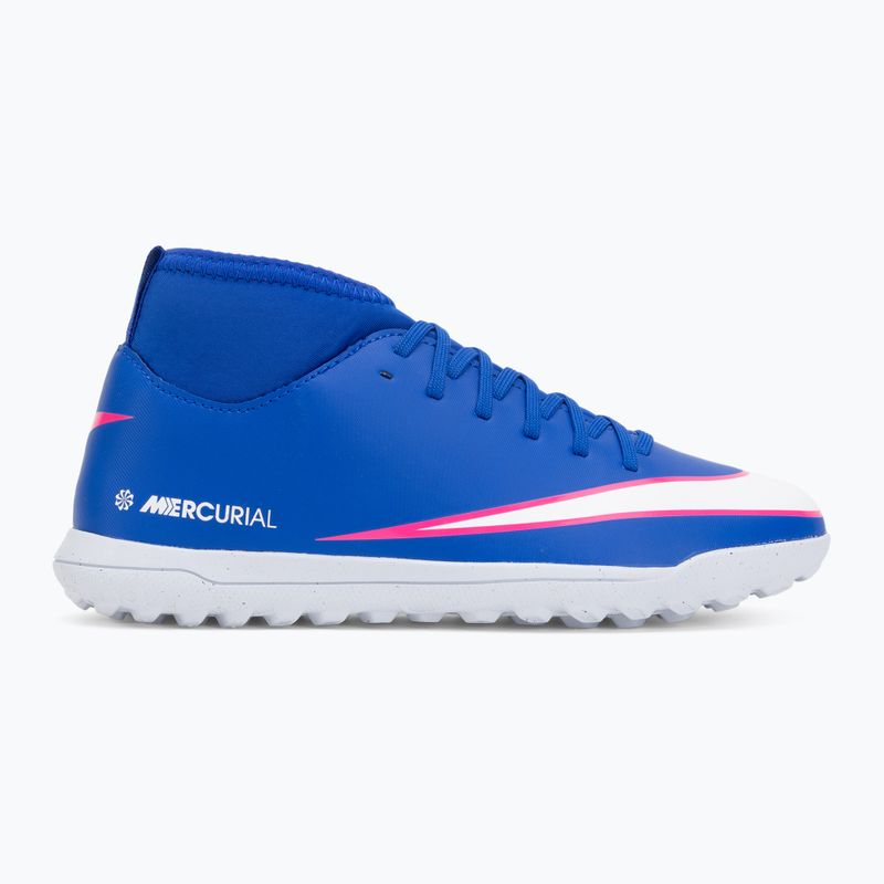 Gyerek futballcipő Nike Mercurial Superfly 10 Club TF racer blue/white 2