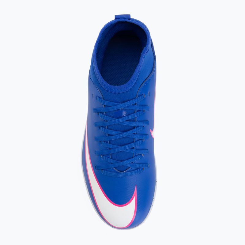 Gyerek futballcipő Nike Mercurial Superfly 10 Club TF racer blue/white 5