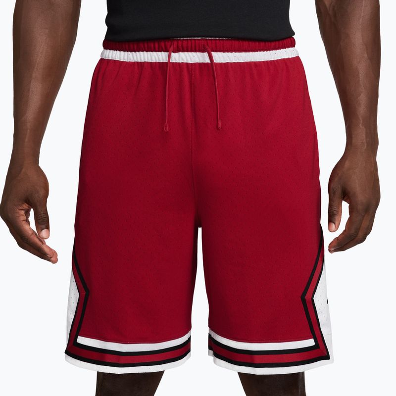 Férfi kosárlabda nadrág Jordan Sport Dri-FIT 9" Diamond gym red/white/gym red