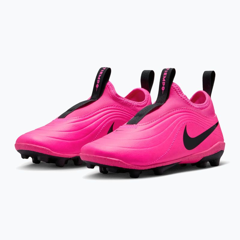 Gyerek focicipők Nike Tiempo Maestro Flex Jr FG/MG PS Pink Blast/Black 3