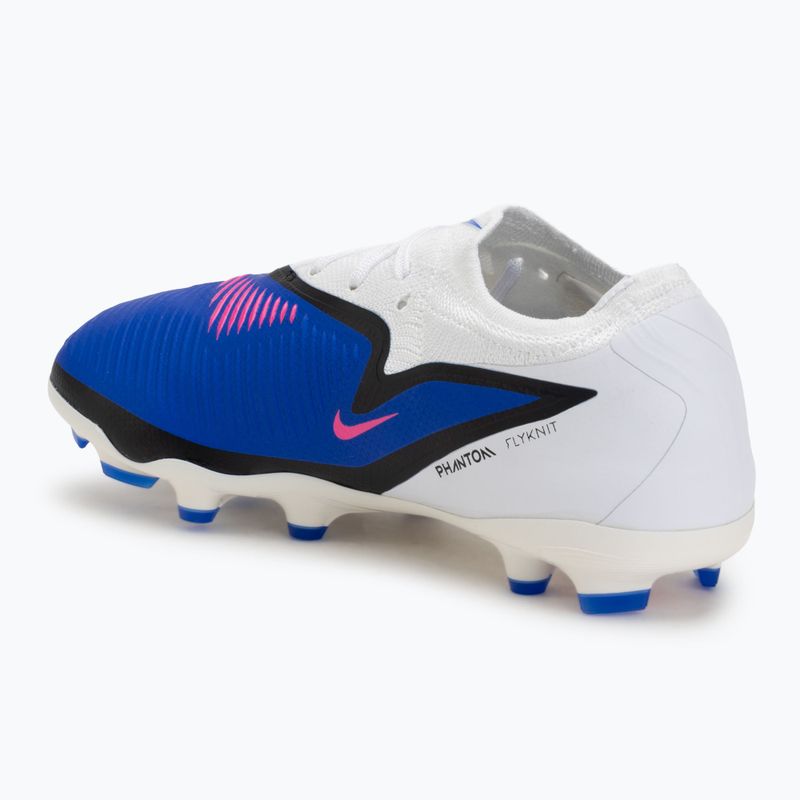 Gyerek focicipő Nike Phantom 6 Low Pro FG/MG racer blue/white/pink blast 3