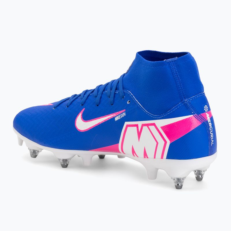 Férfi focicipők Nike Mercurial Superfly 10 Academy SG-Pro racer blue/white 3