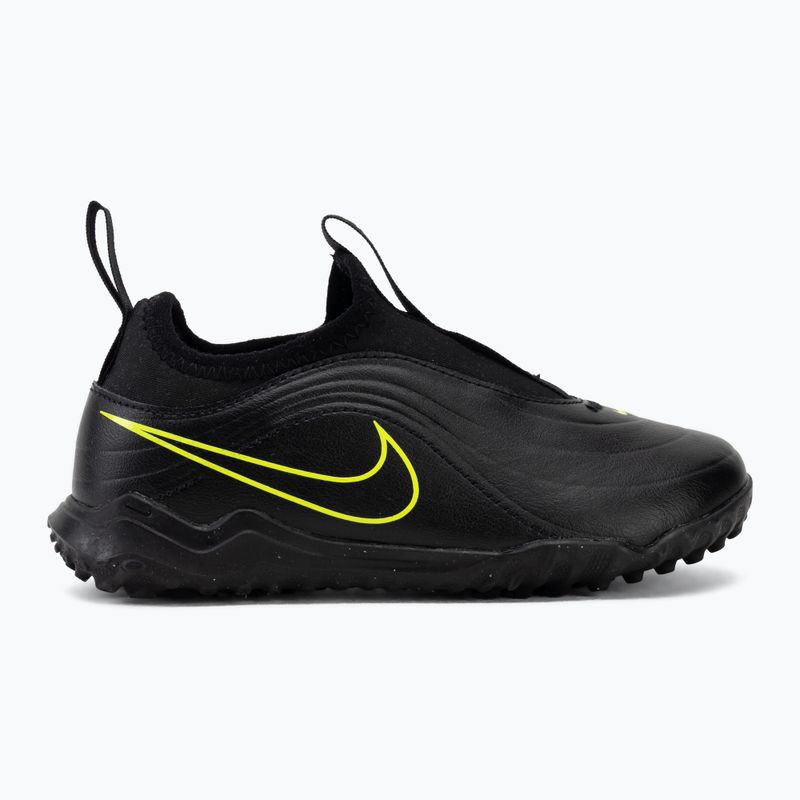 Gyerek focicipő Nike Tiempo Maestro Flex Jr TF PS black/volt/black 2
