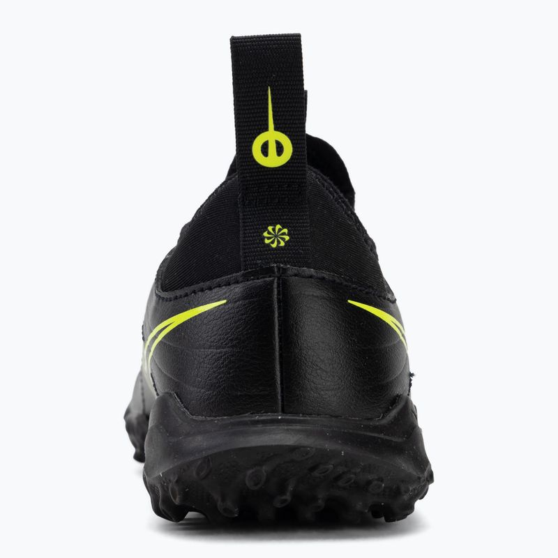 Gyerek focicipő Nike Tiempo Maestro Flex Jr TF PS black/volt/black 6