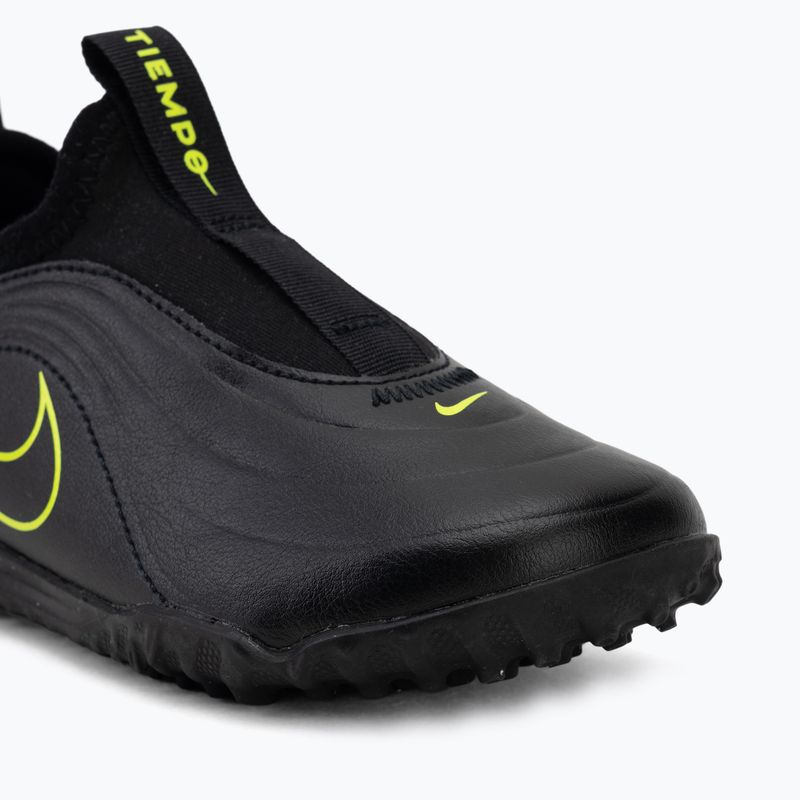 Gyerek focicipő Nike Tiempo Maestro Flex Jr TF PS black/volt/black 7