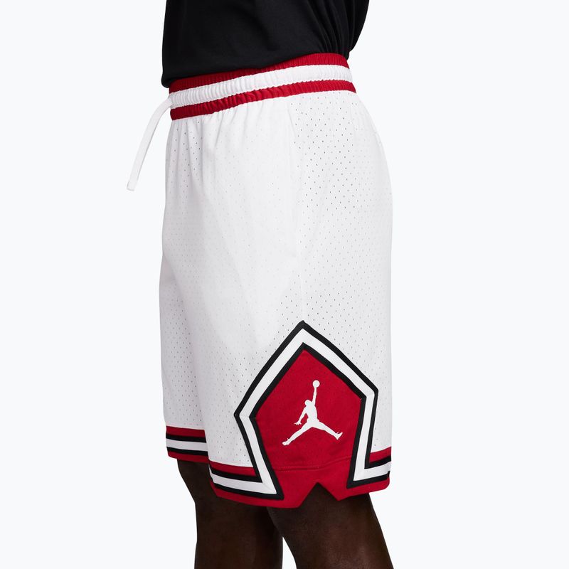 Férfi kosárlabda rövidnadrág Nike Jordan Sport Dri-FIT 9" Diamond white/gym red/white 3