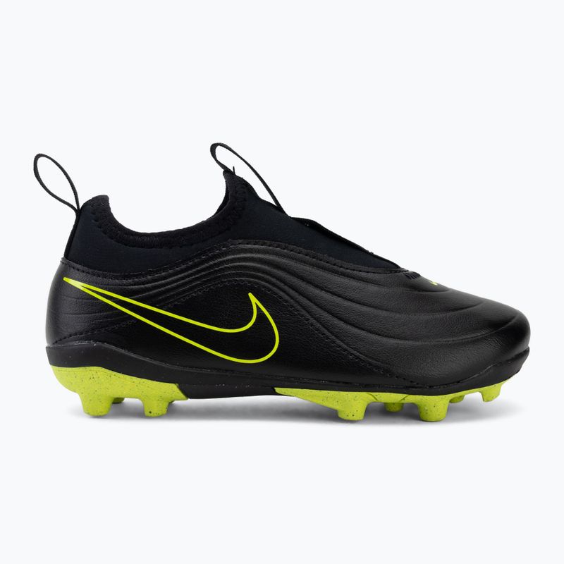 Gyerek focicipő Nike Tiempo Maestro Flex Jr FG/MG PS black/volt/black 2