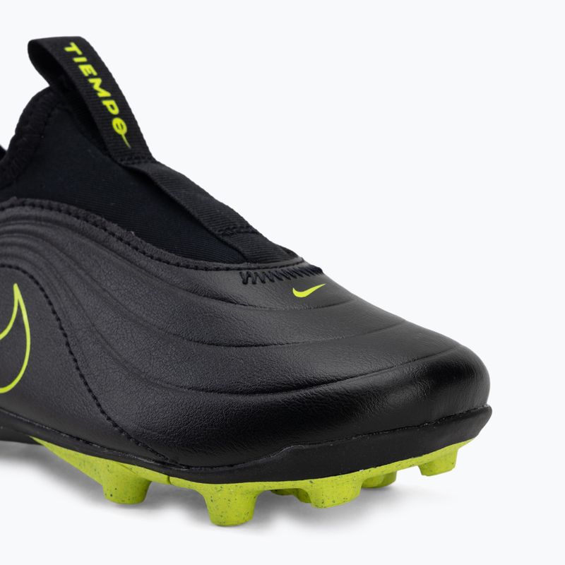 Gyerek focicipő Nike Tiempo Maestro Flex Jr FG/MG PS black/volt/black 7