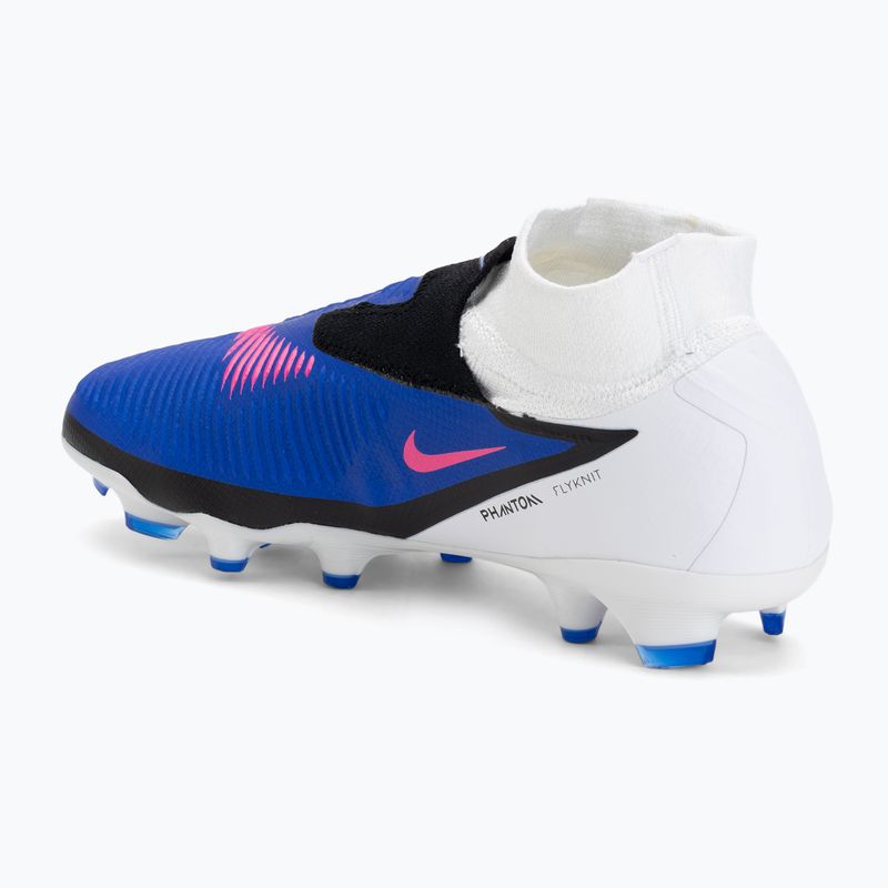 Férfi futballcipő Nike Phantom 6 High Pro FG racer blue/white/pink blast 3