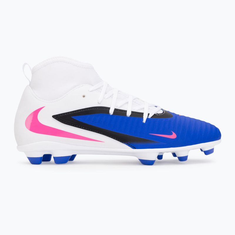 Férfi focicipő Nike Phantom 6 High Club FG/MG racer blue/white/pink blast 2