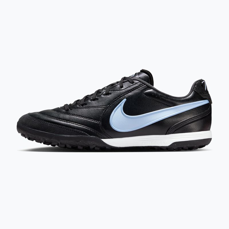 Férfi focicipők Nike Tiempo Ligera Pro TF black/ice blue/obsidian 9