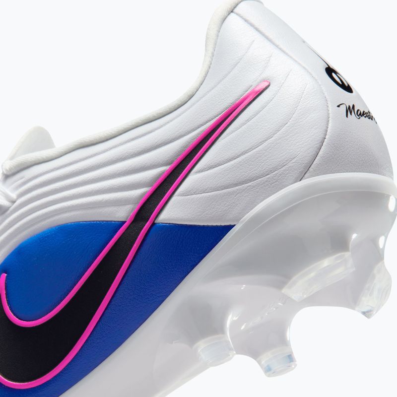 Férfi focicipő Nike Tiempo Maestro Academy FG/MG white/racer blue/pink blast/black 15