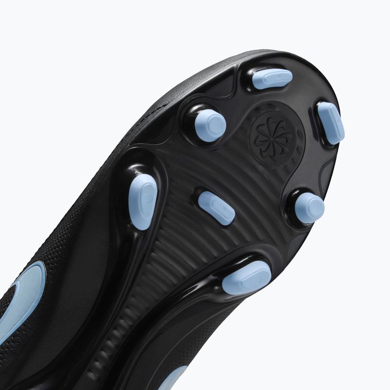 Gyerek focicipő Nike Tiempo Maestro Club Jr FG/MG black/ice 9