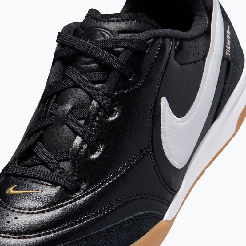 Gyerek focicipő Nike Tiempo Streetgato Jr black/white 8