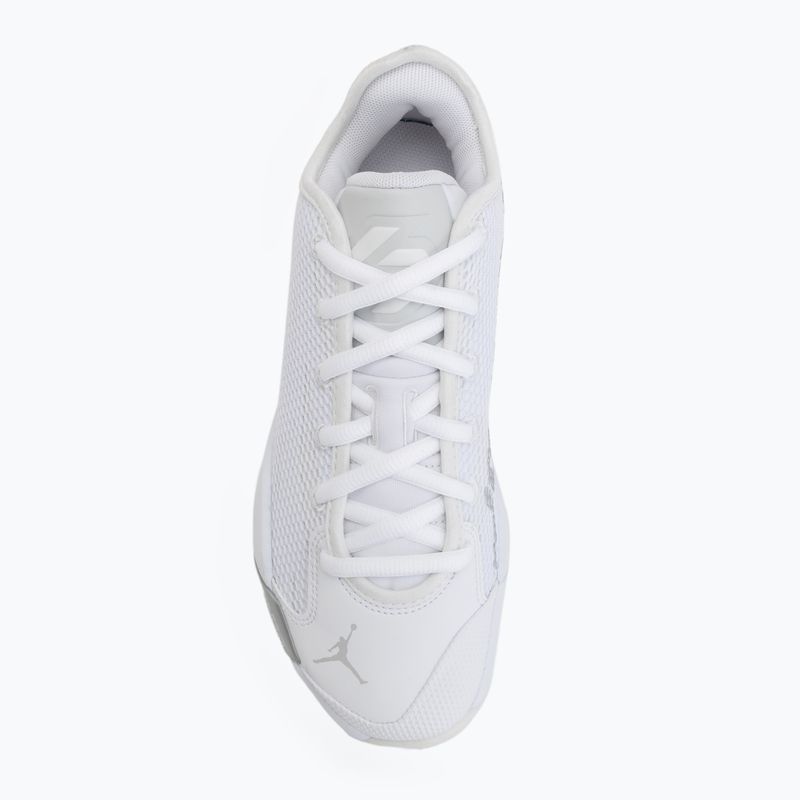 Férfi kosárlabda cipő  Jordan Luka 77 white/metallic silver/photon dust 5