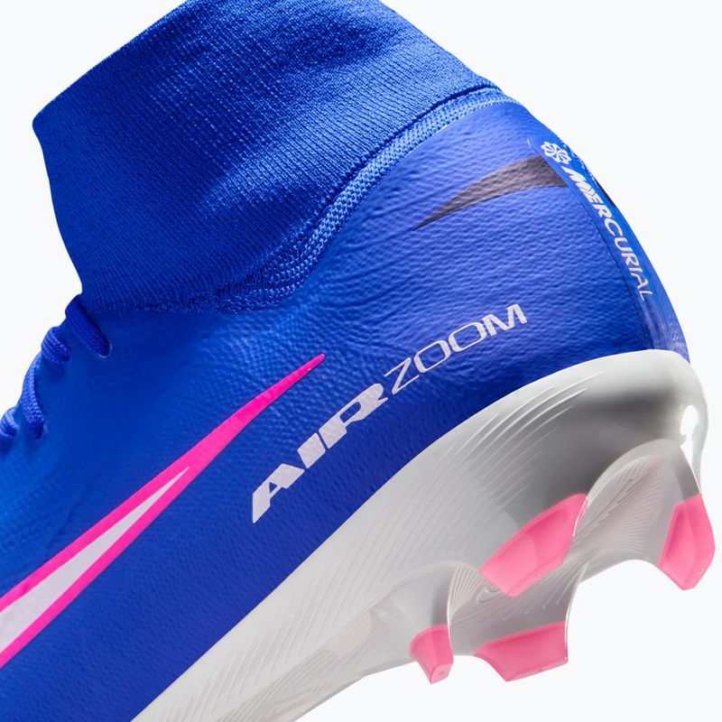 Férfi focicipő Nike Mercurial Superfly 10 Pro FG race blue/white 10