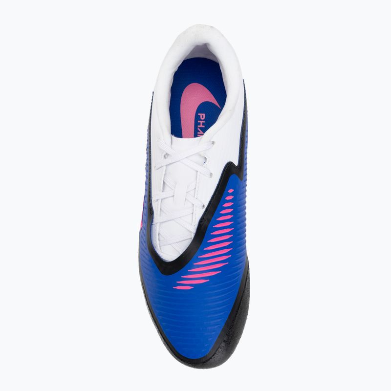 Férfi focicipők Nike Phantom 6 Low Academy IC racer blue/white/pink blast 5