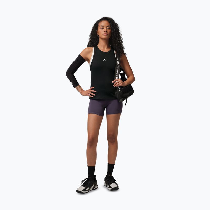Női póló Jordan Sport Essentials Dri-Fit Ujjatlan Felső fekete/fehér 2