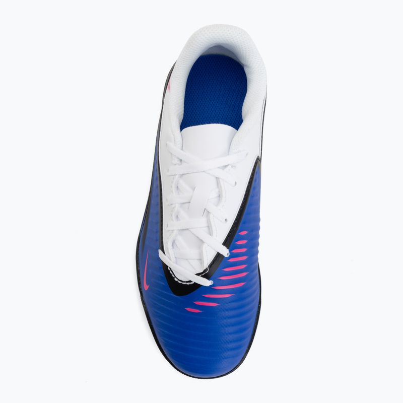 Gyerek focicipő Nike Jr. Phantom 6 Low Club TF racer blue/white/pink blast 5