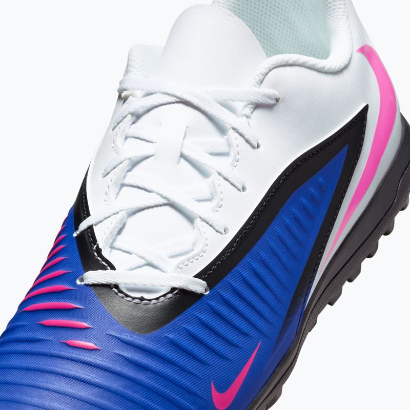 Férfi focicipő Nike Phantom 6 Low Club TF Racer Blue/White/Pink Blast 8