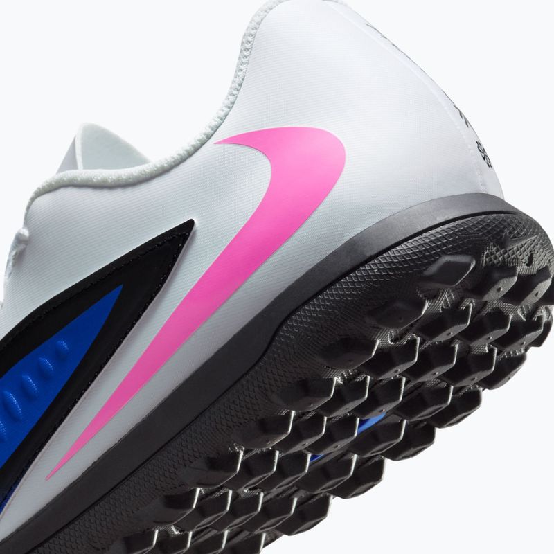 Férfi focicipő Nike Phantom 6 Low Club TF Racer Blue/White/Pink Blast 9