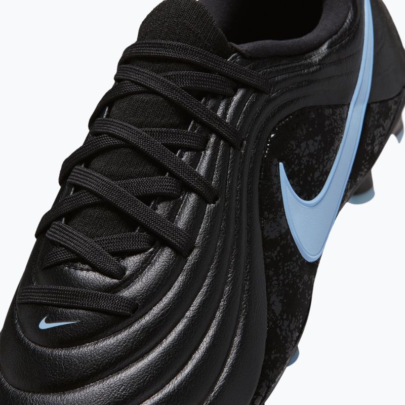 Gyerek focicipők Nike Tiempo Maestro Academy Jr FG/MG black/ice blue 9