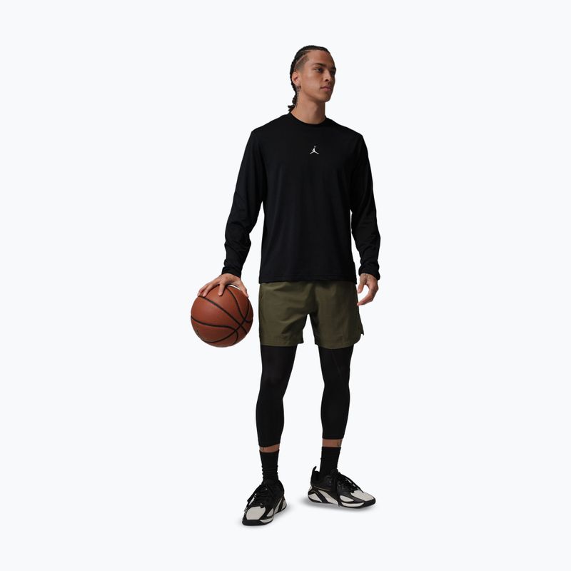 Férfi hosszú ujjú póló Nike Jordan Sport Essentials Dri-Fit black 2