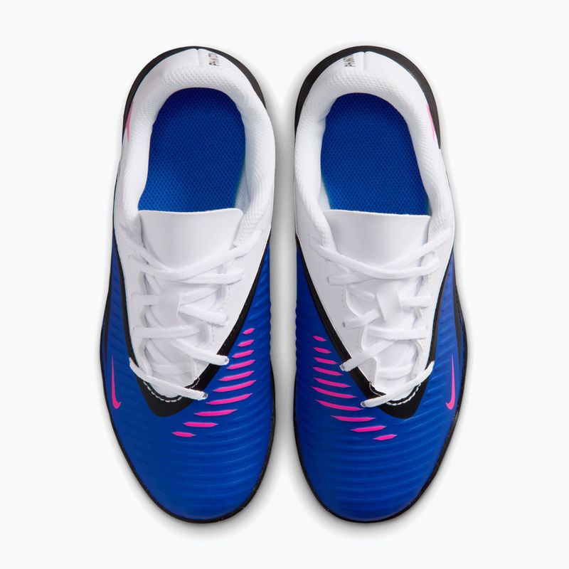 Gyerek focicipő Nike Jr. Phantom 6 Low Club TF racer blue/white/pink blast 6
