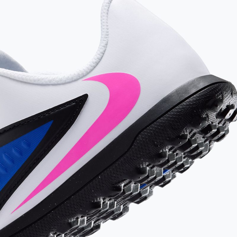 Gyerek focicipő Nike Jr. Phantom 6 Low Club TF racer blue/white/pink blast 8
