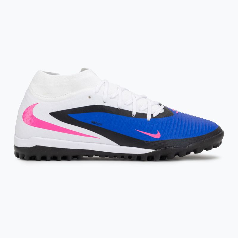 Férfi focicipő Nike Phantom 6 High Academy TF Racer Blue/White/Pink Blast 2