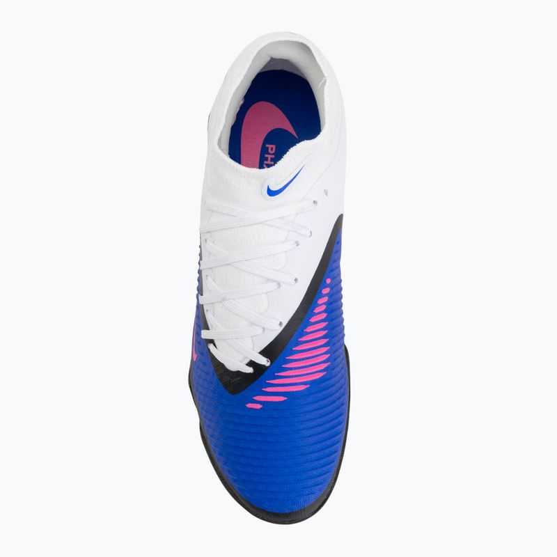 Férfi focicipő Nike Phantom 6 High Academy TF Racer Blue/White/Pink Blast 5