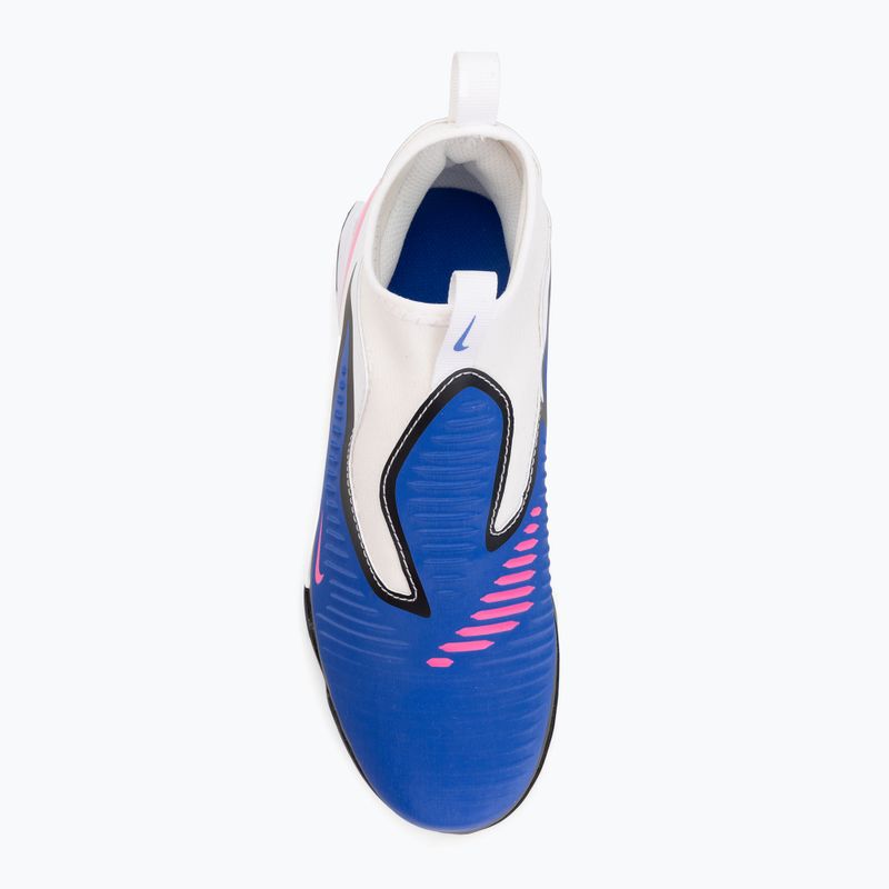 Gyerek focicipő Nike Phantom 6 High Academy TF racer blue/white/pink blast 5