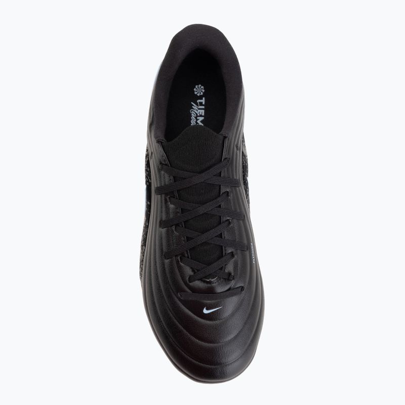 Gyerek focicipők Nike Tiempo Maestro Academy Jr FG/MG black/ice blue 5