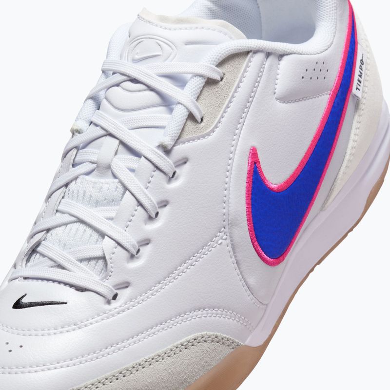 Férfi futballcipők Nike Streetgato white/pink blast/racer blue 7
