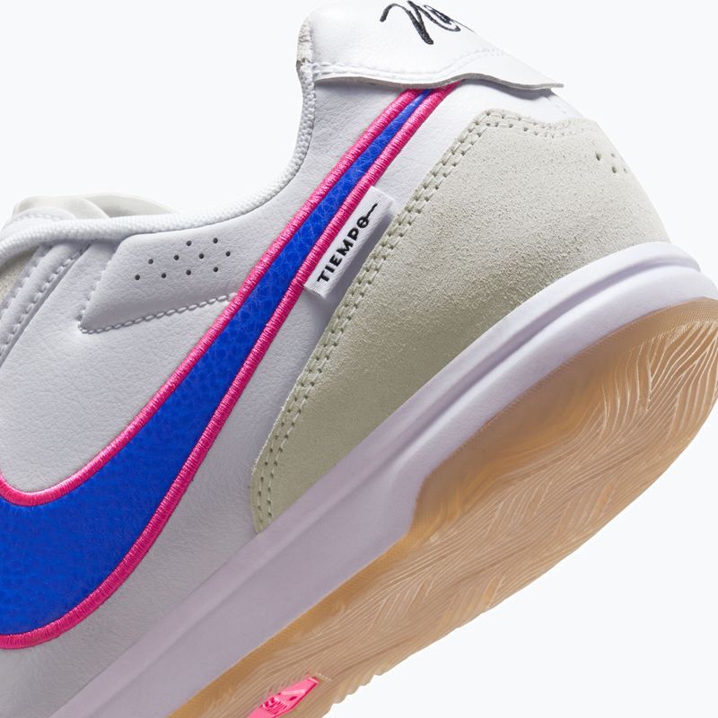 Férfi futballcipők Nike Streetgato white/pink blast/racer blue 8