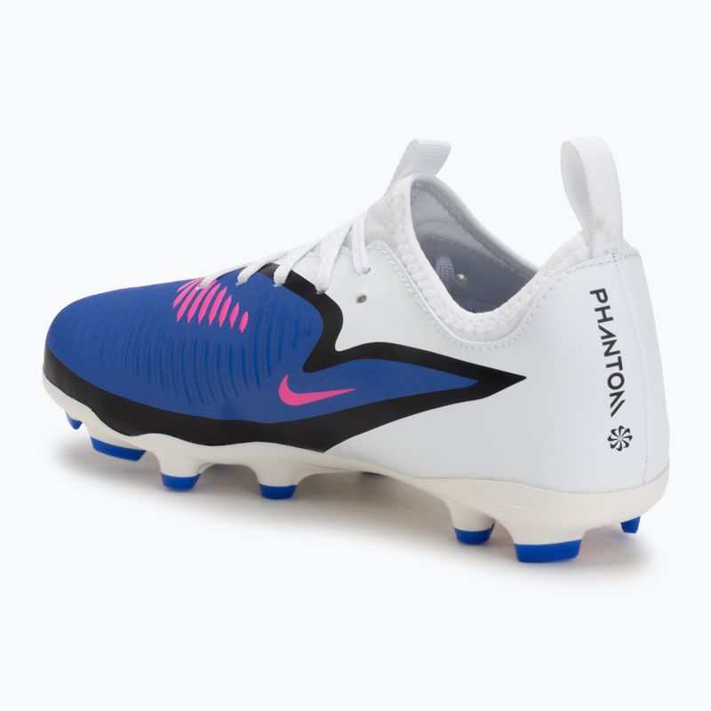 Gyerek focicipő Nike Phantom 6 Low Academy FG/MG Jr racer blue/white/pink blast 3