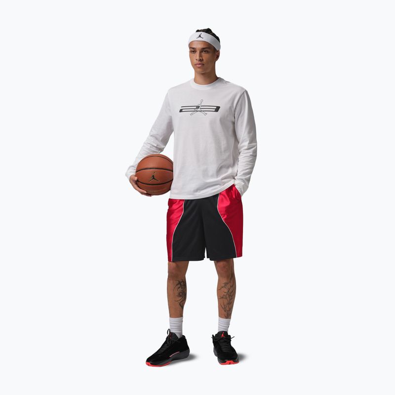 Férfi kosárlabda nadrág Nike Jordan Sport black/white/gym red 2