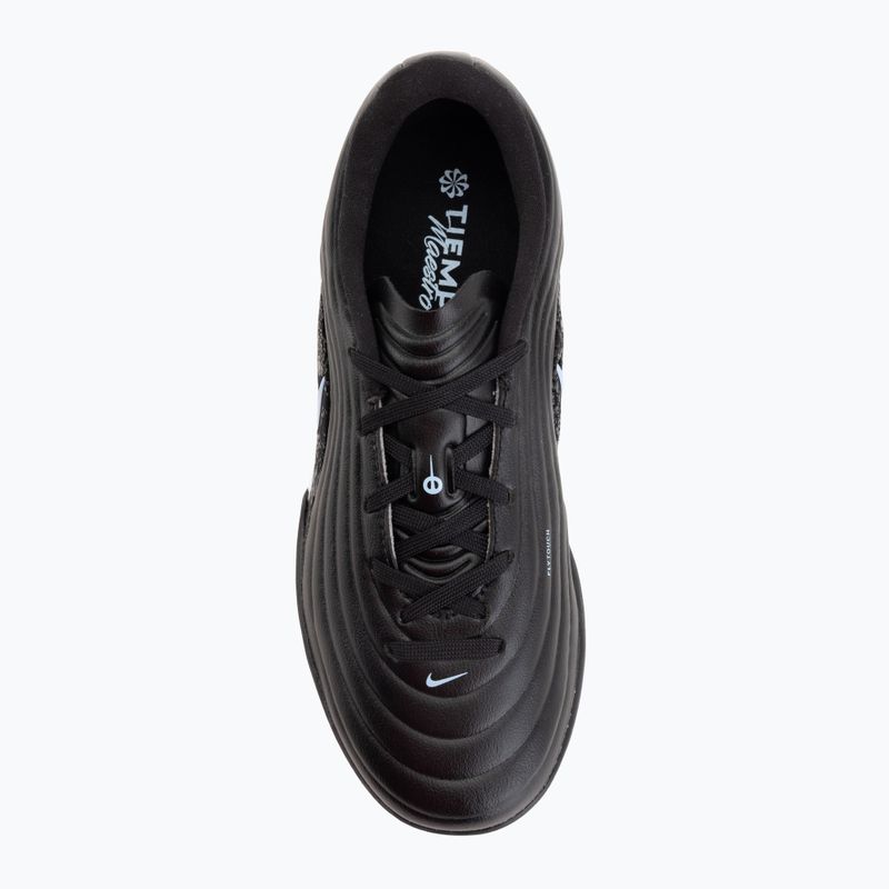 Gyerek focicipő Nike Tiempo Maestro Academy Jr TF black/ice blue 5