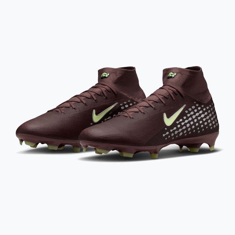 Férfi focicipő Nike Zoom Superfly 10 Pro Kylian Mbappe FG plum eclipse/metallic silver 3