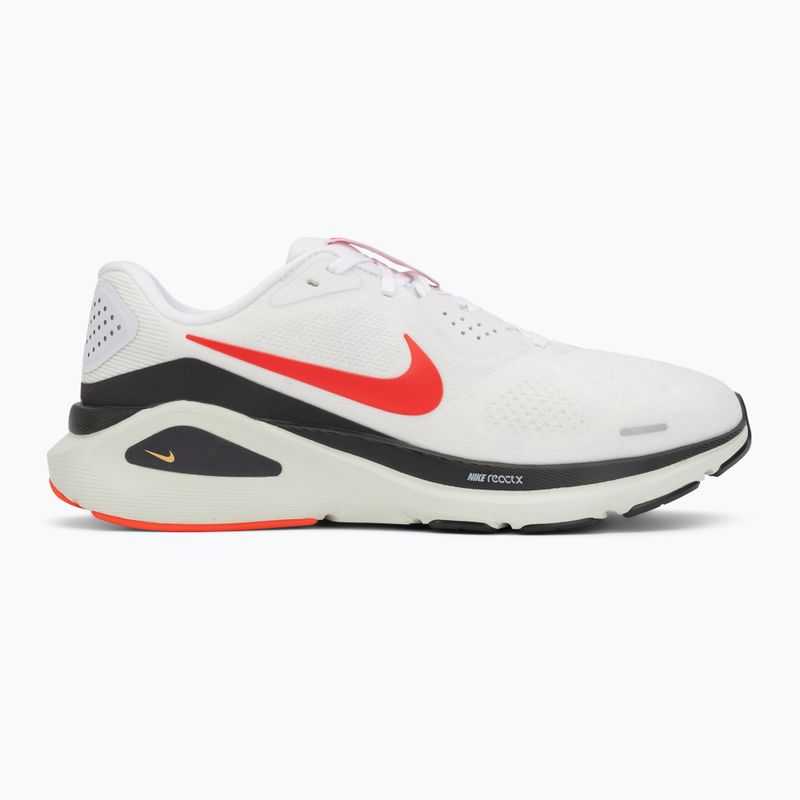 Férfi futócipő Nike Structure 26 white/medium ash/bright crimson 2