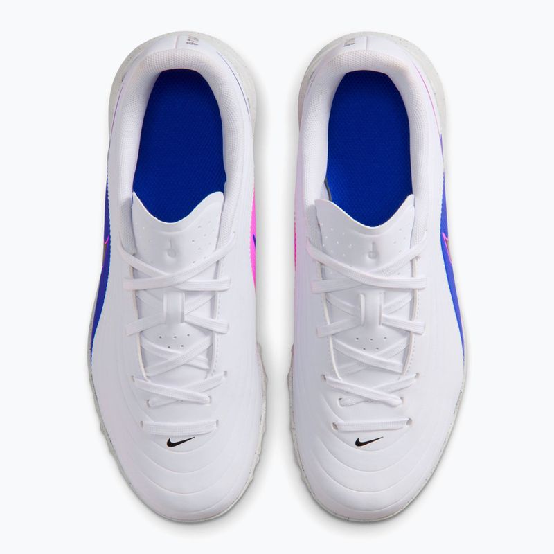 Gyerek focicipő Nike Tiempo Maestro Club Jr TF white/racer blue/pink blast/black 13