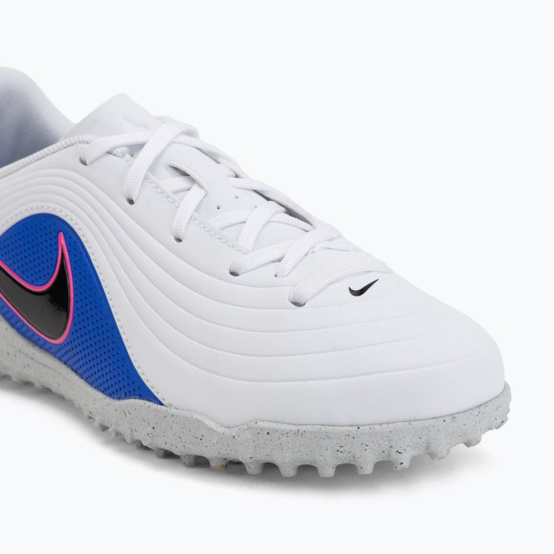 Gyerek focicipő Nike Tiempo Maestro Club Jr TF white/racer blue/pink blast/black 7