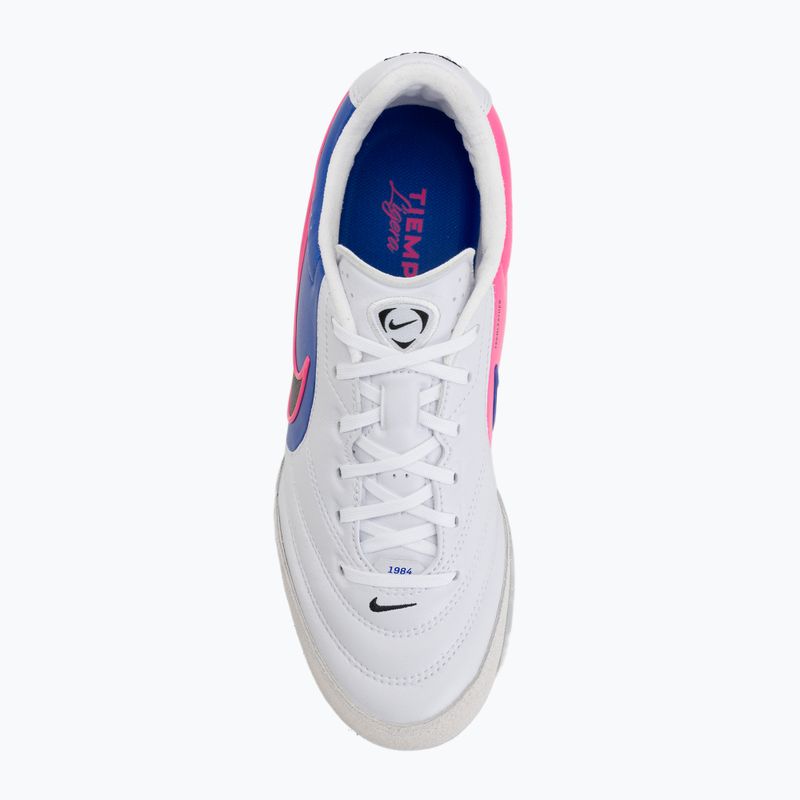 Férfi focicipő Nike Tiempo Ligera Pro TF white/racer blue/pink blast/black 5