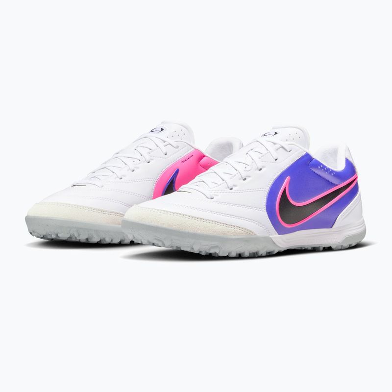 Férfi focicipő Nike Tiempo Ligera Pro TF white/racer blue/pink blast/black 10