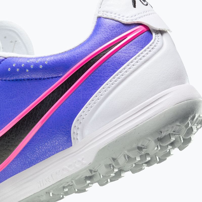 Férfi focicipő Nike Tiempo Ligera Pro TF white/racer blue/pink blast/black 15