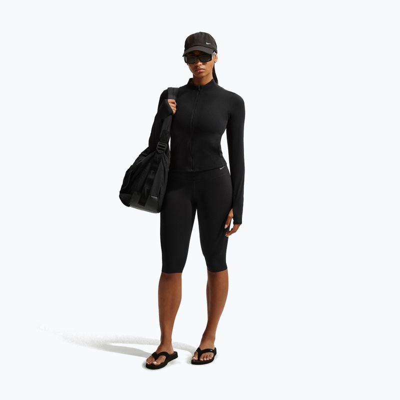 Női hosszú ujjú edzőfelső Nike Zenvy Dri-Fit Full Zip black/cool grey 2