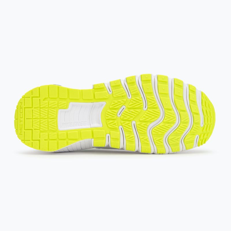 Női edzőcipők Nike Free Metcon 6 white/volt/metallic silver 4
